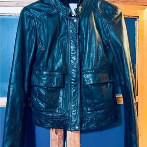 💯 % Leather Jacket by Hinge